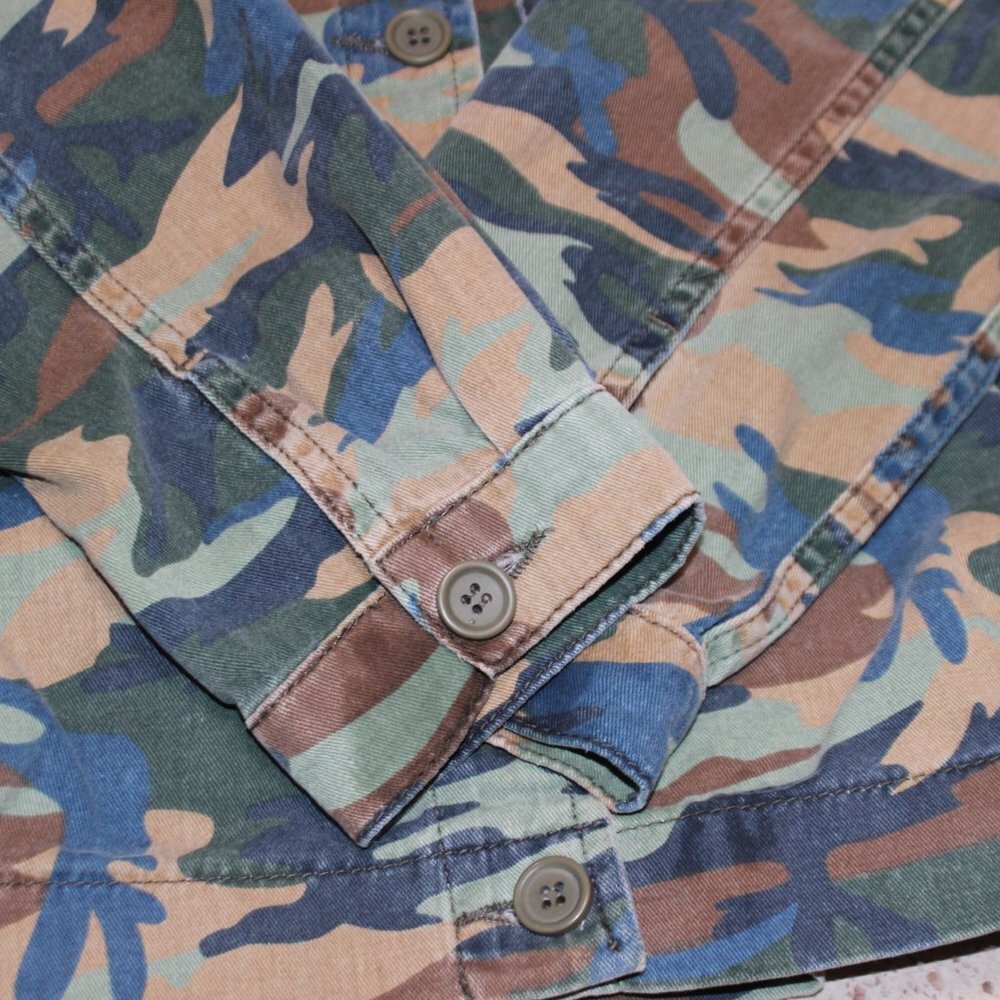 Topshop Camouflage Fatigue Style Jacket - Picture 11 of 14